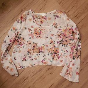 Romantic Floral Blouse